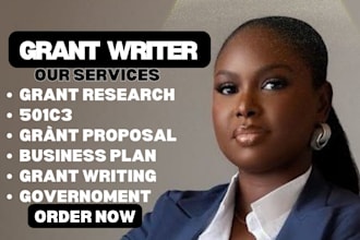 do grant write grant proposal business plan non profit 501c3 submission grants