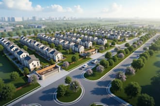 do architecture site plan,  real estate plan, urban plan, master plan