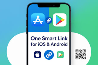 create a universal smart link for your ios and android apps