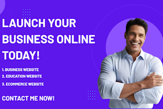 create a full wordpress website