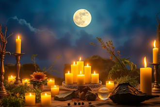 supernaturally powerful moon ritual for love, prosperity and protection