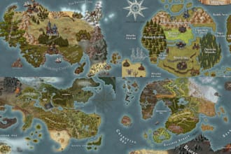 fantasy map making dnd city map animation cartography battle google map game map