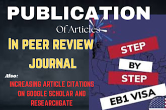 write backdated articles and citations for eb1 research profile
