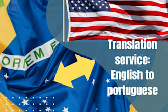 translate 1000 words from english to brazilian portuguese