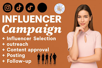 find top instagram, tiktok and youtube influencers manage your outreach campaign