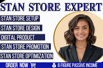 stan store setup etsy digital products stan store promotion stan store marketing