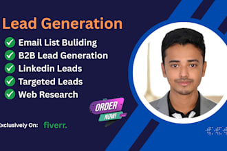 do b2b lead generation and verified email list building
