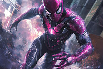 unique concept art superhero character design for comics