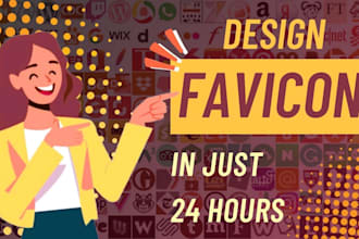 design website and app favicon in just 24 hours