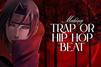 make trap or hip hop beat for rap or video making