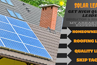 provide verified homeowners data and exclusive solar leads