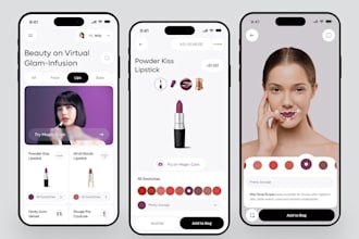 develop spa website, beauty salon, hair extension, ai fashion makeup, cosmetic