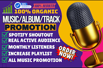 promote your music album and track to our radio station playlist and website