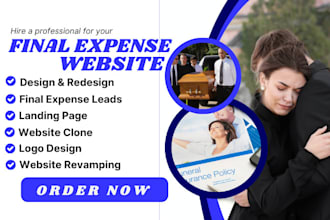do final expense leads insurance leads burial insurance final expense website