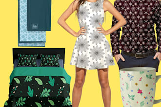 design seamless textile vector repeated pattern