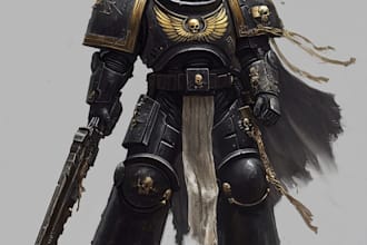 make a  your favorite warhammer 40k character