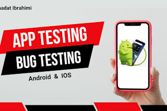 do professional app testing and bug testing