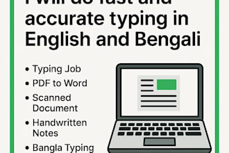 do fast and accurate typing in english and bengali