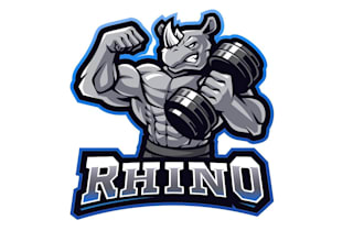 design high quality esport gym logo with fastest delivery