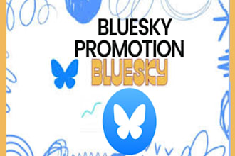 promote your bluesky profile for organic growth real engagement