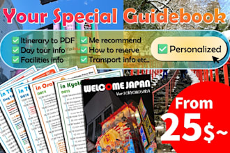 plannig your itinerary and wonderful memories in japan