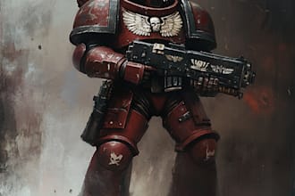 make  a character in fantasy, warhammer 40k