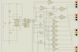 design the best electrical simulations on proteus