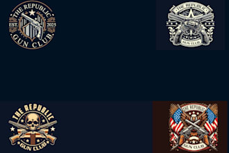 design wonderful gun logo with free vector files