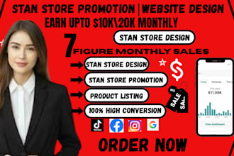 setup stan store stan promotion stan store design stan store marketing