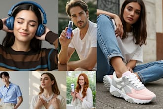 create stunning ai generated model images holding your product