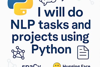do advance nlp tasks and projects using python
