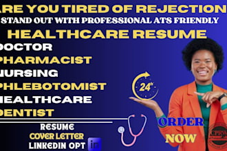 write a  powerful resume for healthcare professionals, nurses, medical staff