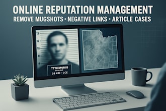 remove mugshots article news cases delete negative links on google