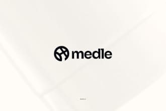 design a modern timeless logo for tech, blockchain and saas