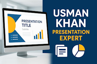create a professional presentation for your project