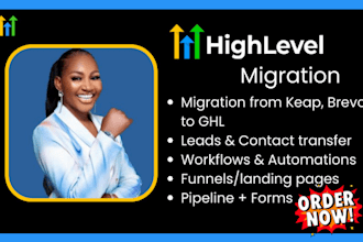 migrate from brevo, keap, kit, activecampaign, hubspot to gohighlevel, zoho, ghl