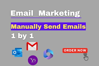 send 1000 emails manually 1 by 1