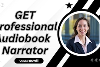 be your audiobook narrator with professional ai voiceover narration