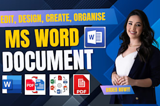 create edit format recreate ms word document organize layout design of document