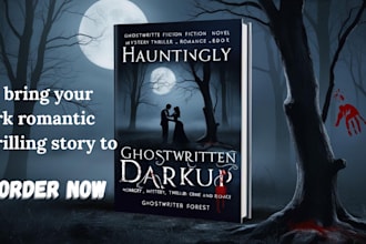 ghostwrite fiction novel horror story erotic mystery thrillercrime romance ebook