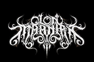 draw black, slam, or death metal logo for your band