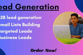 give b2b lead generation email list building data scraper