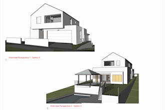 provide professional architectural drafting using revit