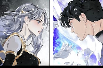 make manga and comic pages for you