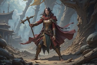 design dnd character art and dnd character art