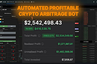 build bybit telegram bot with python, copy trading bot, crypto and arbitrage bot