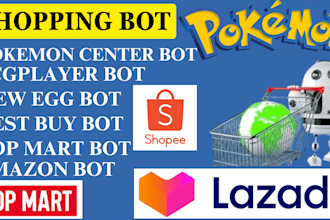 do auto purchase bot, shopping bot, popmart bot, auto buying bot, pokemon bot