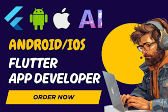 develop modern flutter flutterflow apps for android and ios