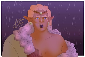draw art of your fantasy or rpg character