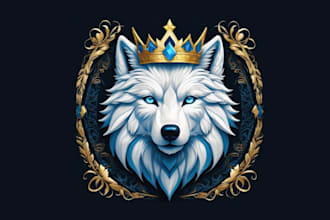 design high quality esport samoyed logo with express delivery